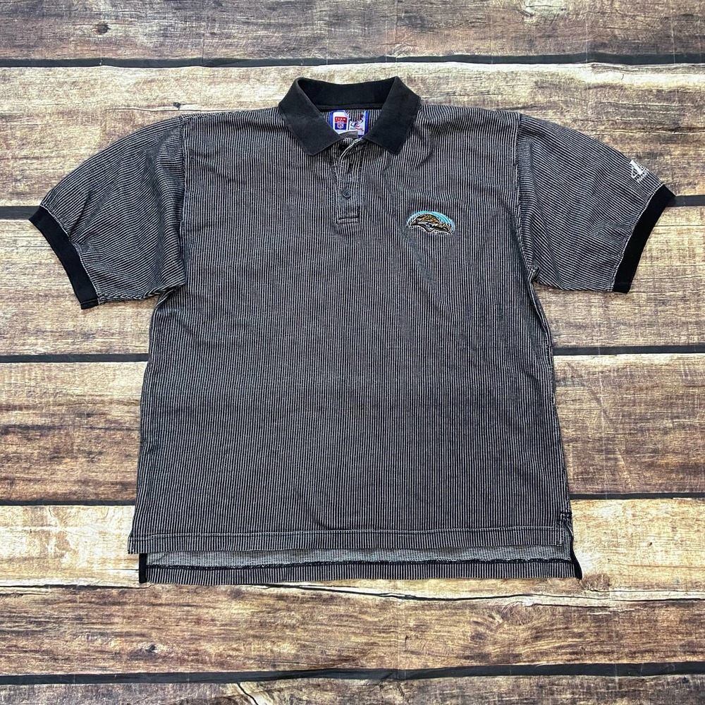 ❌SOLD❌ Vintage Jacksonville Jaguars Polo Shirt Size XL Logo Athletic 90s NFL